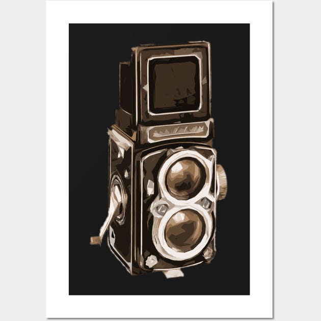 Old Camera Wall Art by DogfordStudios